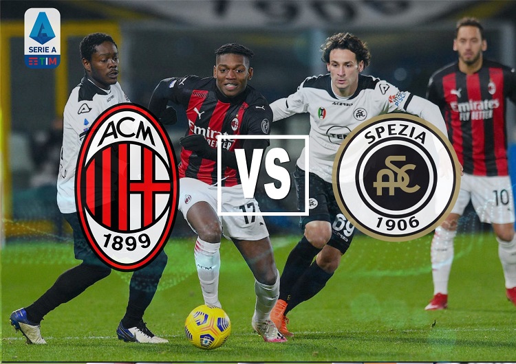 Berikut Prediksi Milan vs Spezia 18 Januari 2022 Serie A