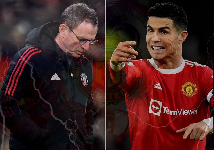 Cristiano Ronaldo Merajuk Ralf Rangnick Santai Tanggapi