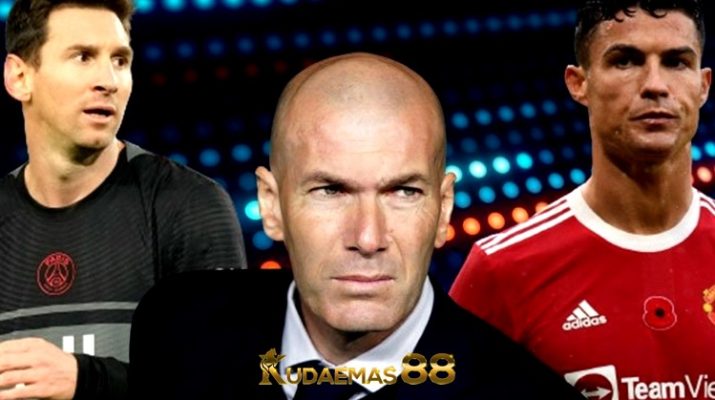 PSG Ambil Zinedine Zidane Bareng Cristiano Ronaldo, Nasib Messi?