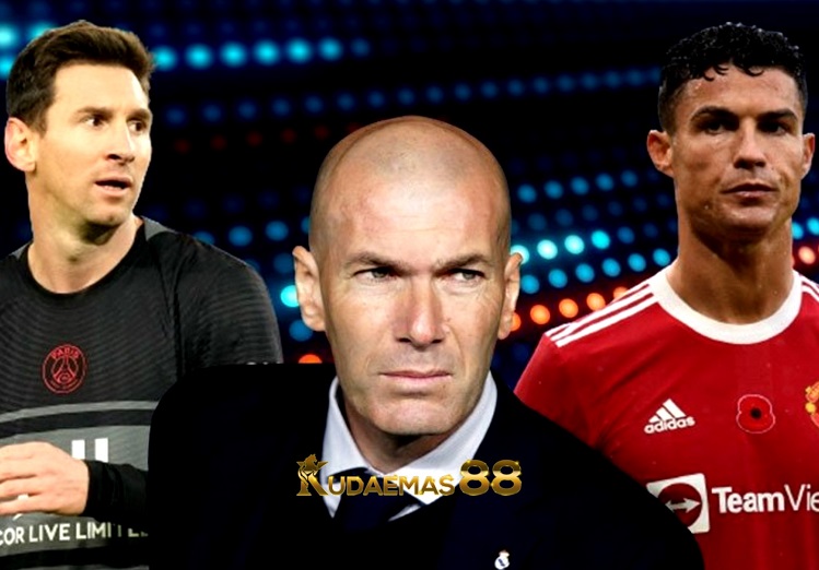 PSG Ambil Zinedine Zidane Bareng Cristiano Ronaldo, Nasib Messi?