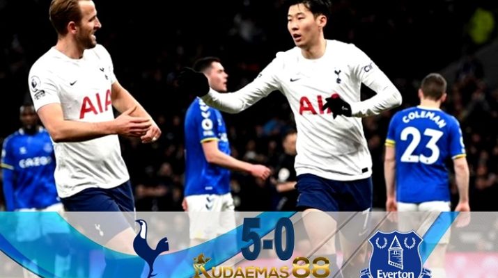 Tottenham 5-0 Everton, Harry Kane dkk Menggila Libas The Toffees