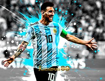 Gol Fantastis Lionel Messi, 5 Angka Argentina vs Estonia