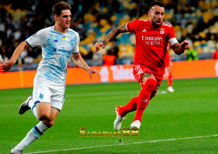 Playoff Liga Champions, Benfica Takhlukan Dynamo Kyiv Mutlak
