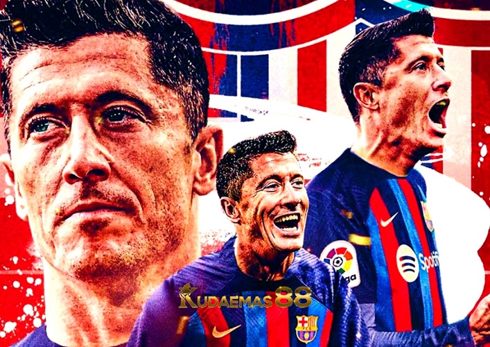 Robert Lewandowski Barcelona Gol Cantiknya Pukau La Liga