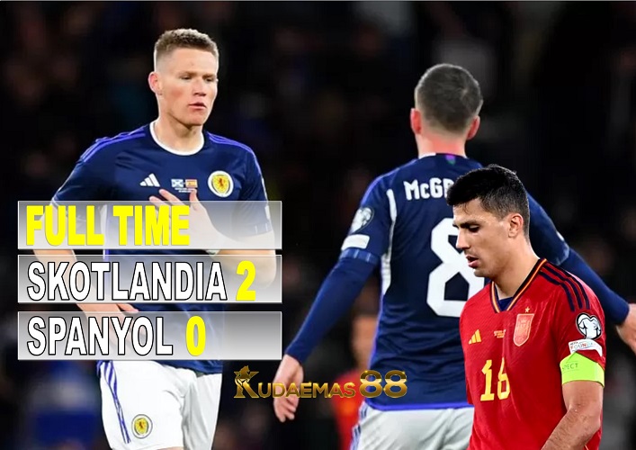 Skotlandia 2-0 Spanyol, Rodri Kecam Taktik Scott McTominay dkk