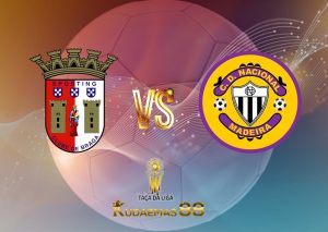 Prediksi Jitu Braga vs.Nacional Taca de Portugal 26 April 2023