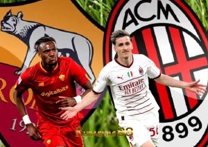 Roma vs.Milan Imbang 1-1, Stadium Olimpico Seketika Penuh Drama