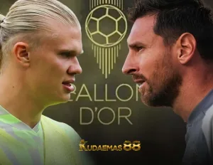 Survei Ballon d'Or 2023, Haaland Messi Saling Bersaing