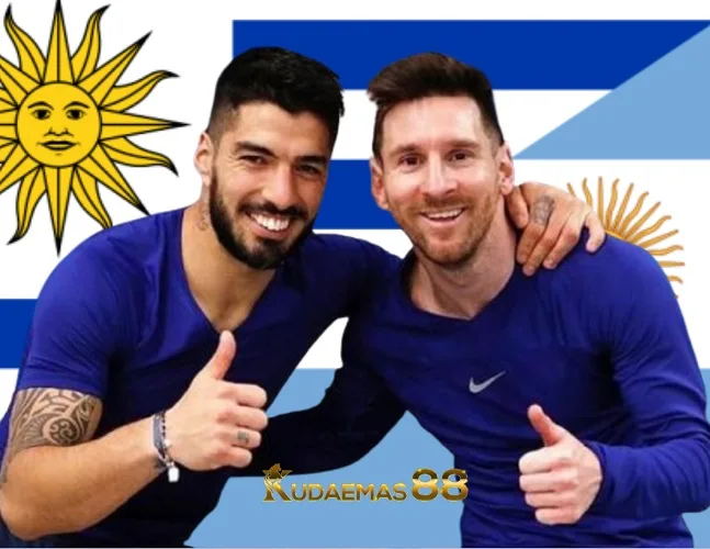 Luis Suarez vs Lionel Messi, Kirimi Pesan Usai Uruguay Menang