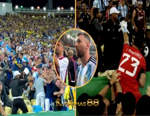 Polisi Brasil Serang Fans Argentina, Presiden FIFA Tanggapi